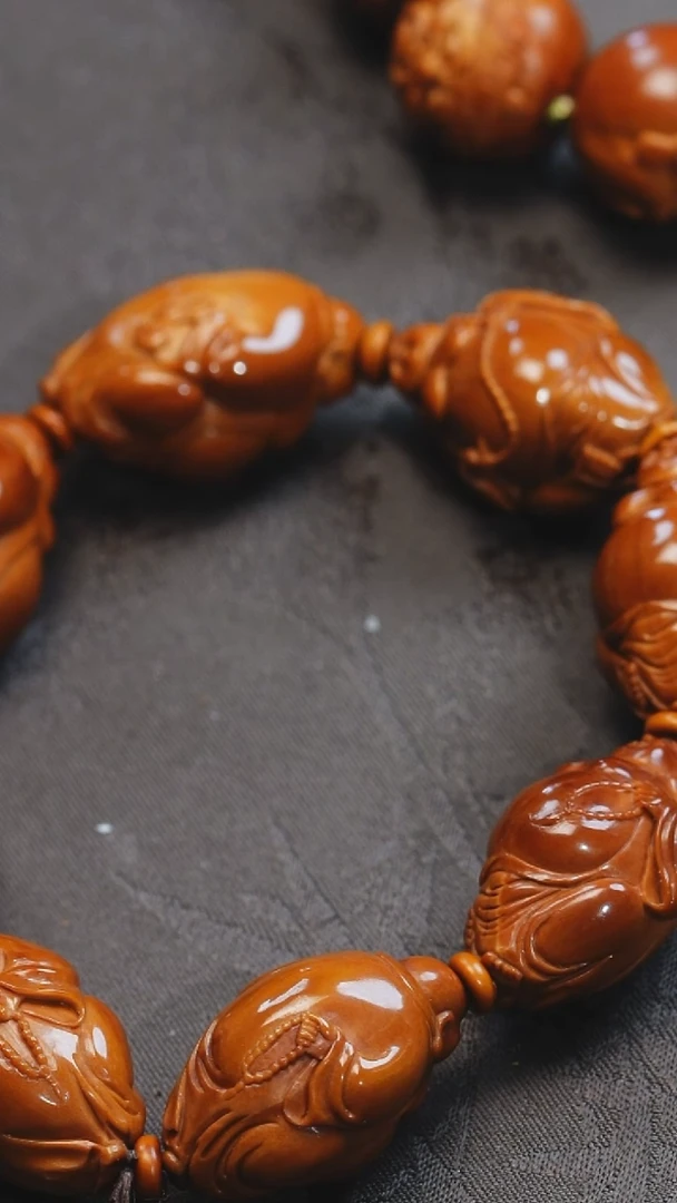 手串/手链橄榄核颜*潇大肚弥勒