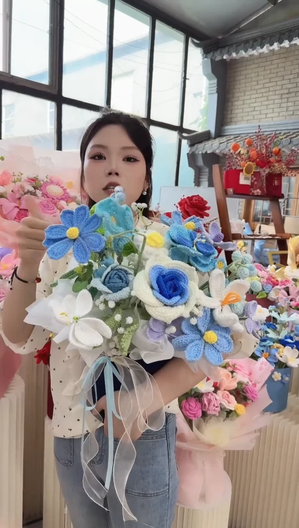 非遗手工定制花束，孤品清仓！！