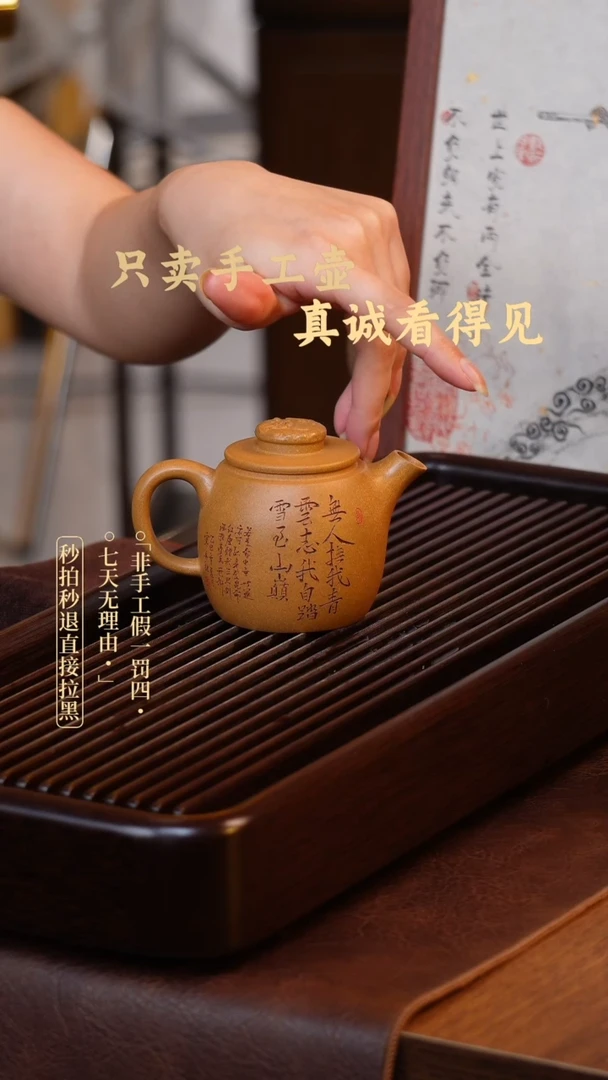 茶壶紫砂宜兴紫砂壶    22