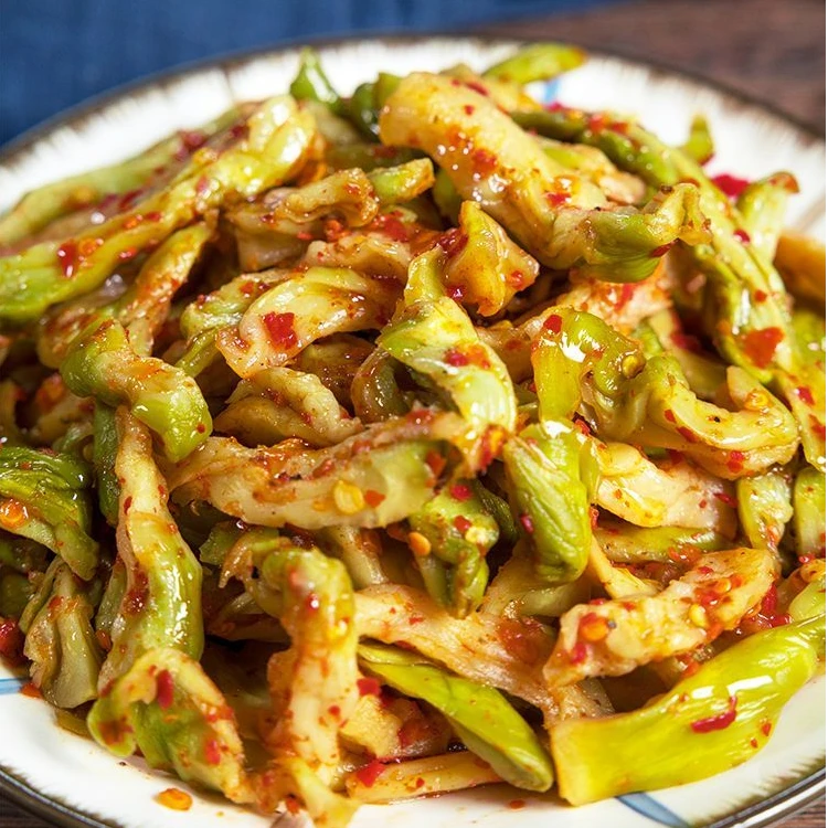 湖北特产麻辣榨菜丝手工腌菜麻辣大头菜儿菜泡菜拌饭拌米夹馍咸菜