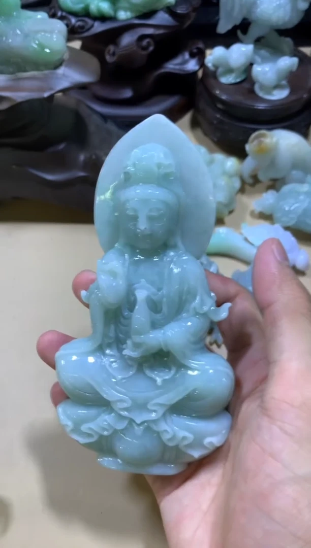未镶嵌摆件翡翠用****3翡翠摆件