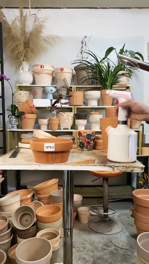 【闪购商品】红陶18*8.5红陶矮盆 1盆无托