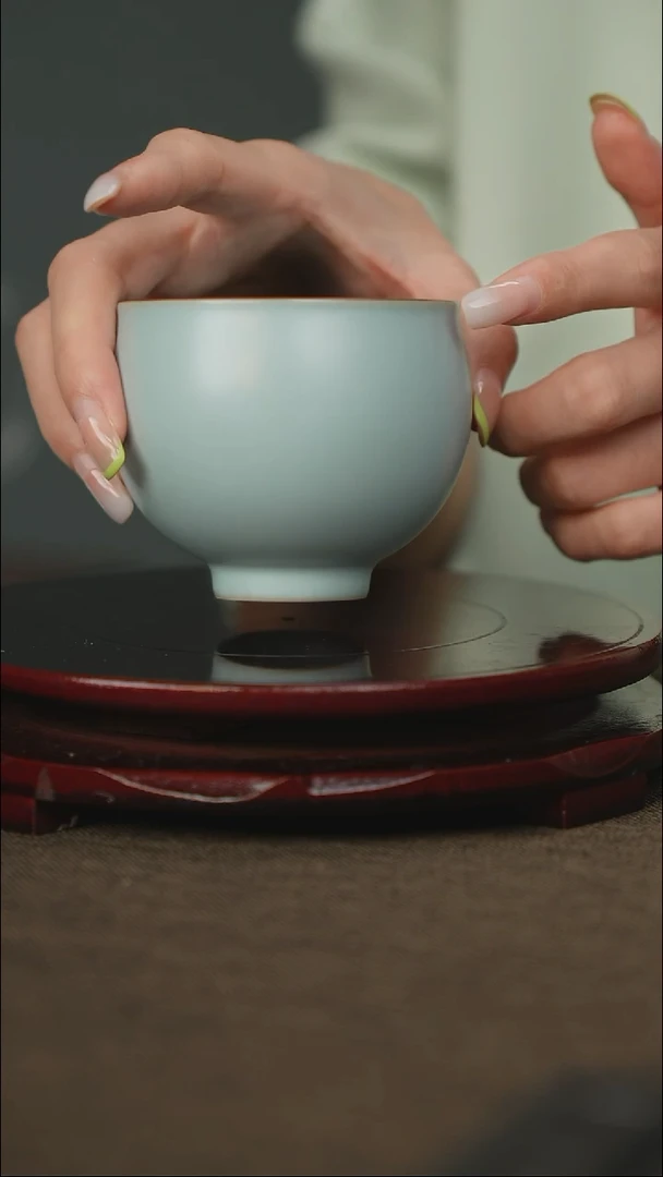 微微瑕 大圆满杯 无底款