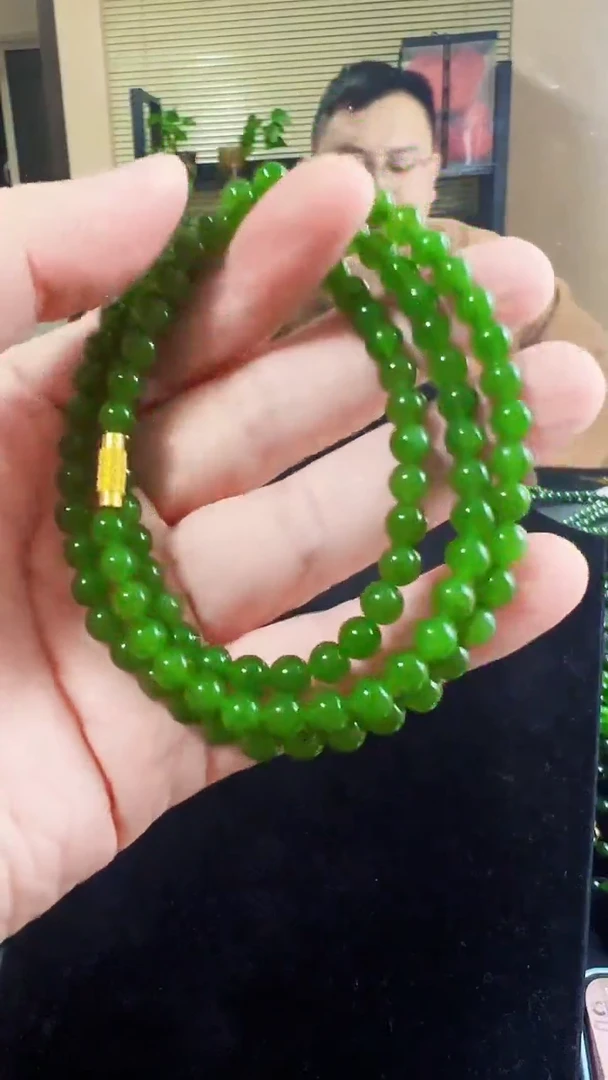 项链未镶嵌和田玉（碧玉）6