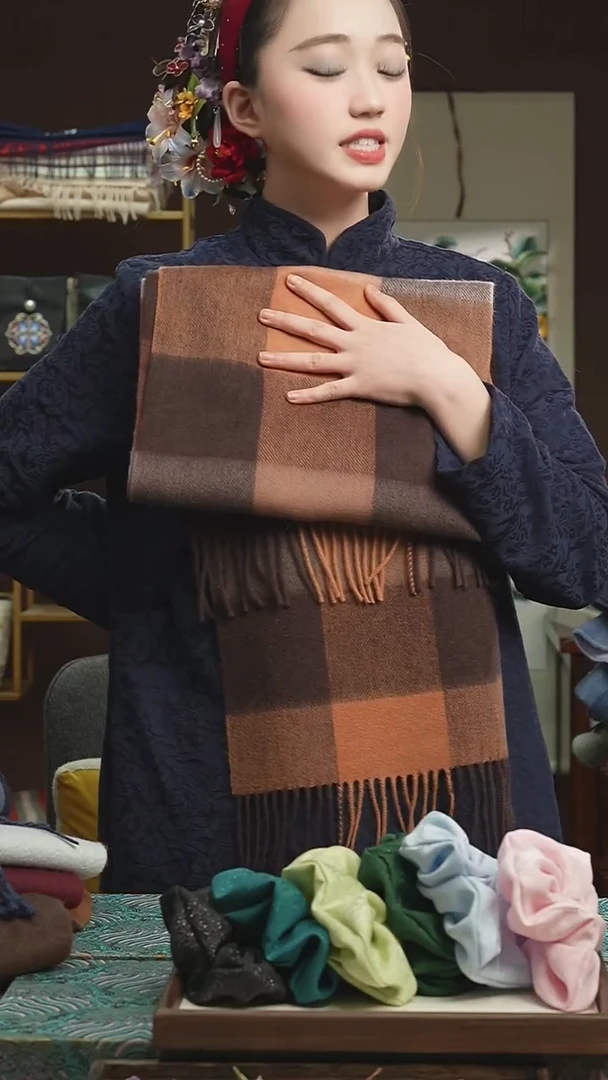 【高货】湘传礼羊毛围巾