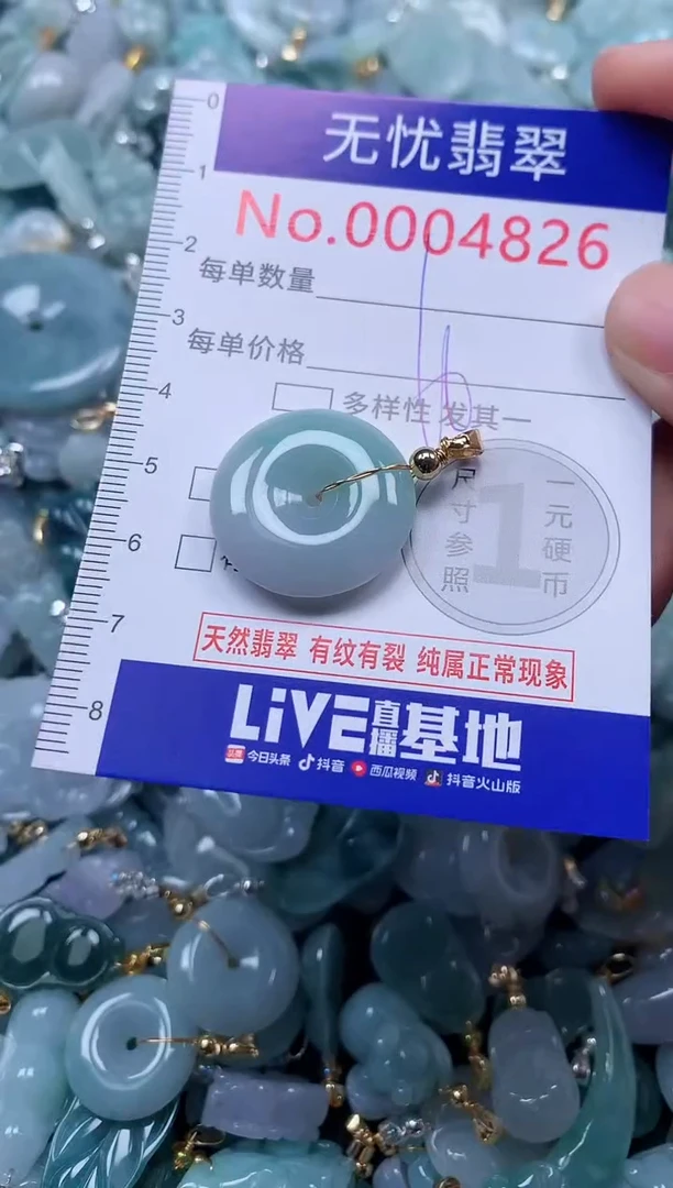 颈饰未镶嵌翡翠4826