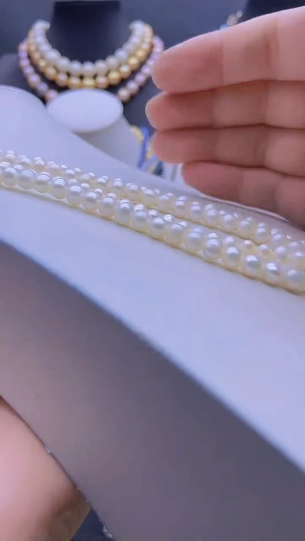 淡水珍珠未镶嵌颈饰1