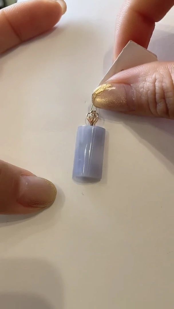 【闪购商品】翡翠吊坠(不含链)18K金镶嵌吊坠