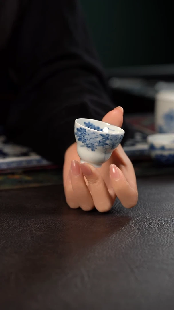 厚力煊紫藤花小葫芦杯 随机