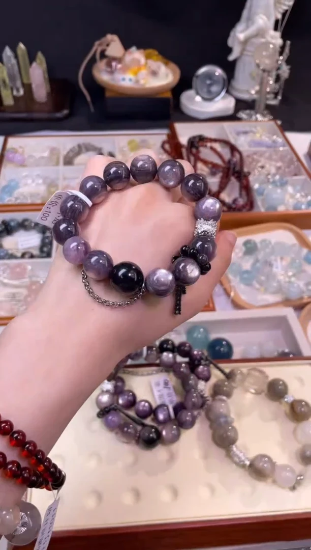 水晶手链未镶嵌1022多样性发货