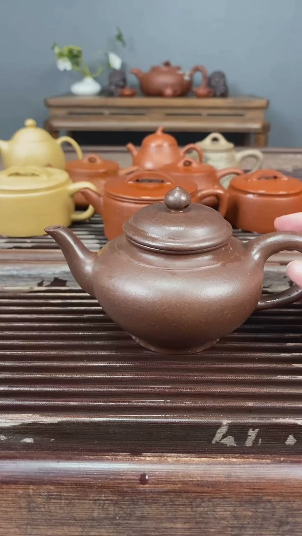 茶壶紫砂笑樱240