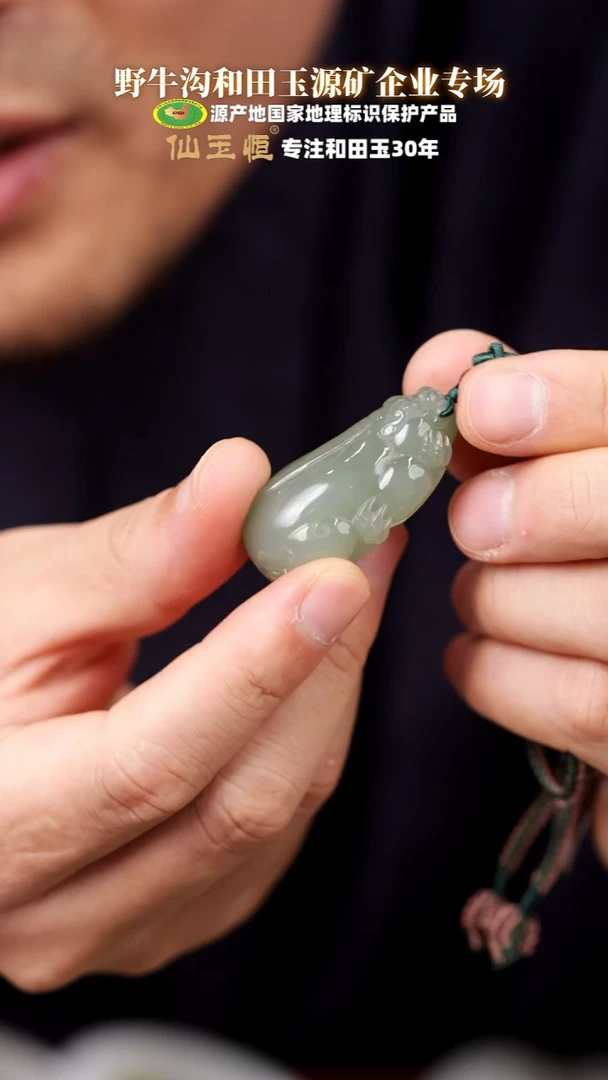 颈饰未镶嵌和田玉貔貅