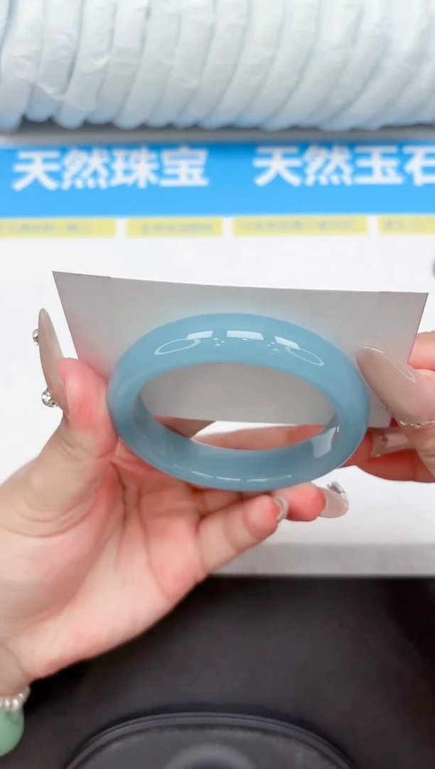 未镶嵌手镯石英质玉A132-55