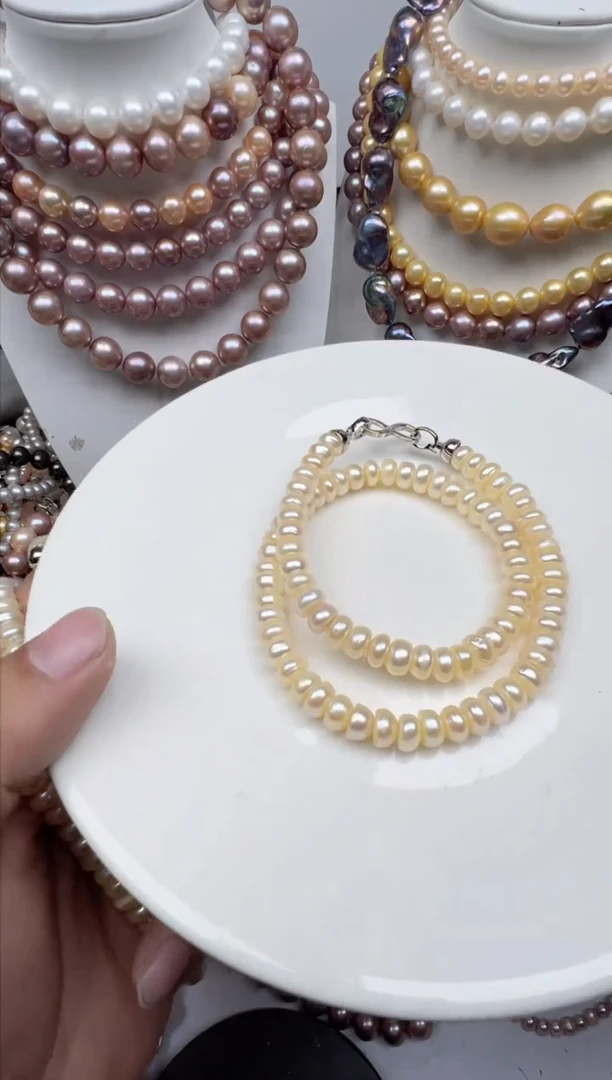 【闪购商品】淡水珍珠颈饰未镶嵌1