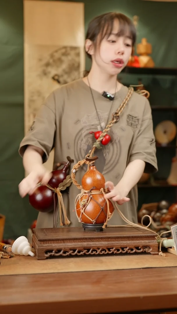 188号精品天然大漆酒葫芦一物一拍~