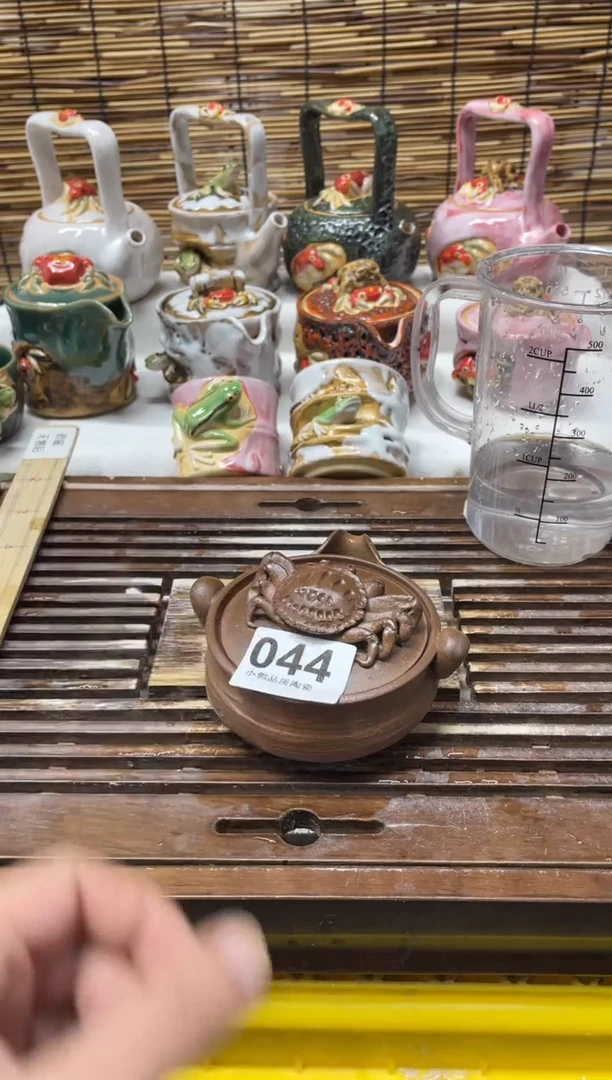 【闪购商品】杯044精美粗陶手工柴烧