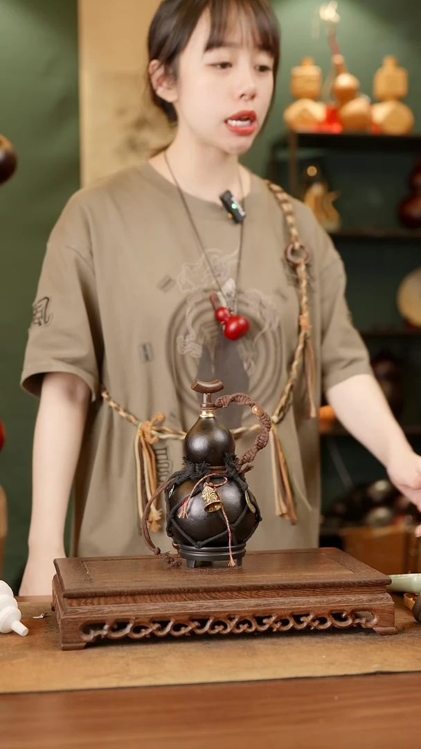 178号精品天然大漆酒葫芦一物一拍~