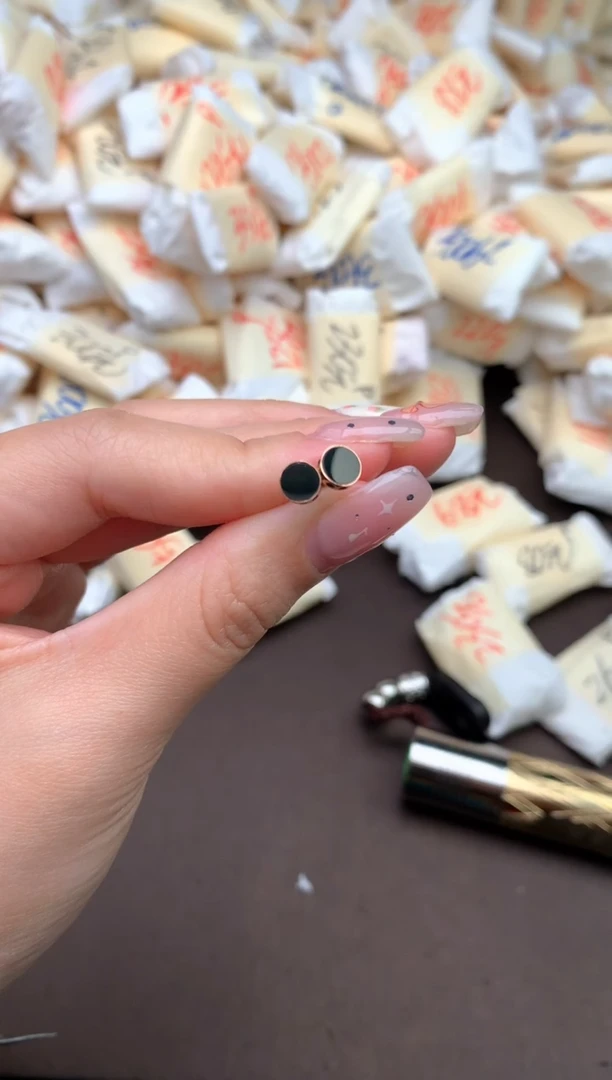 【闪购商品】翡翠耳饰18K金镶嵌—5