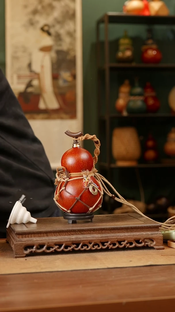 7号精品天然大漆酒葫芦一物一拍~