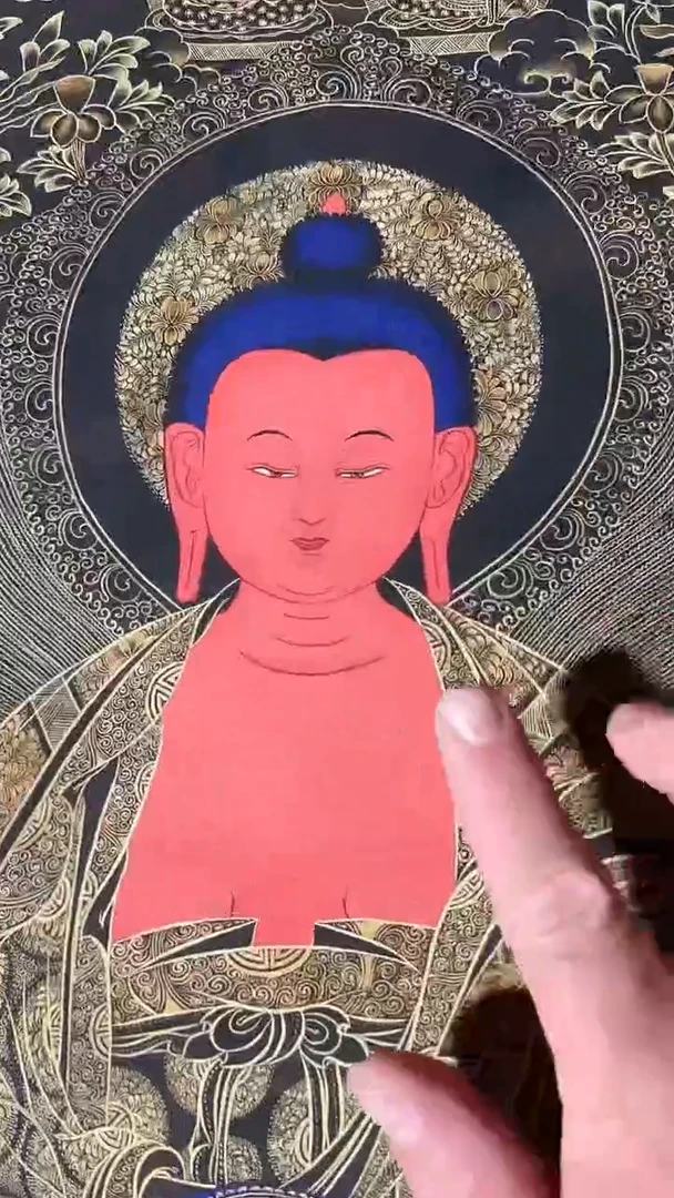 卷轴画藏式珍藏彩绘艺术馆130