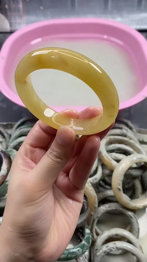未镶嵌手镯石英质玉5
