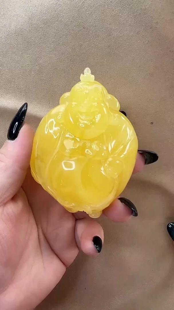 琥珀颈饰未镶嵌吊坠