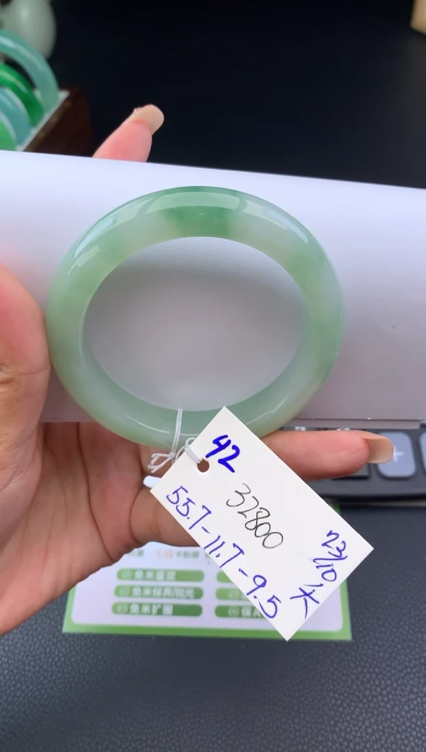 未镶嵌手镯翡翠手镯