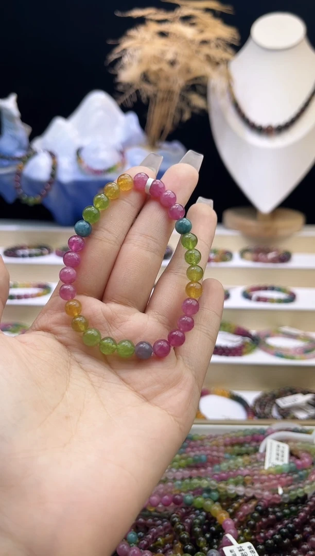 【闪购商品】碧玺/未镶嵌6mm+碧玺单圈多样性发货