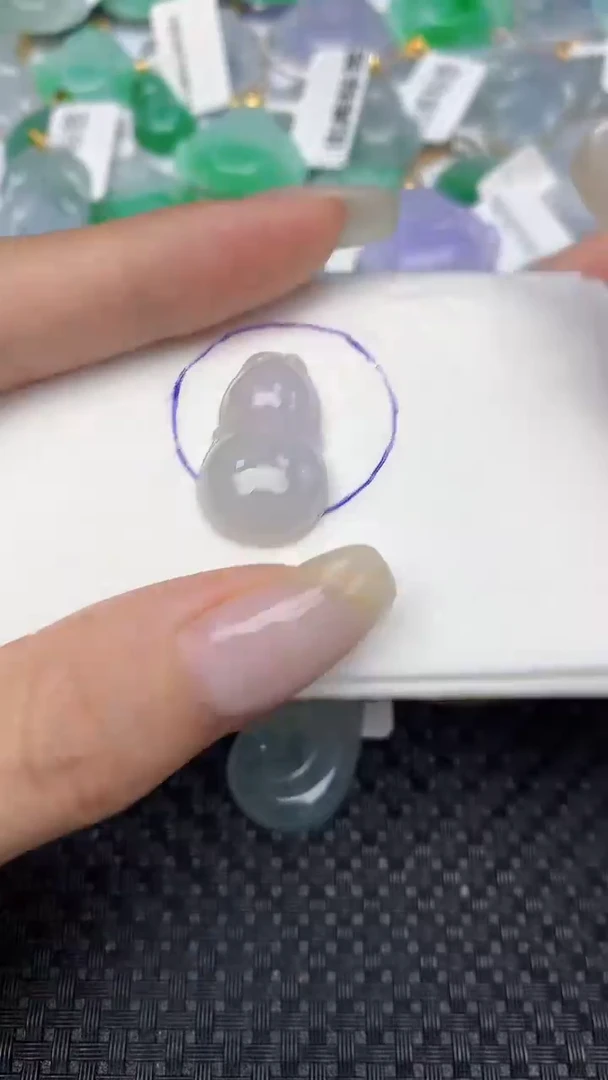 翡翠未镶嵌颈饰 天然缅甸翡翠a货百元以上9元证书费自理