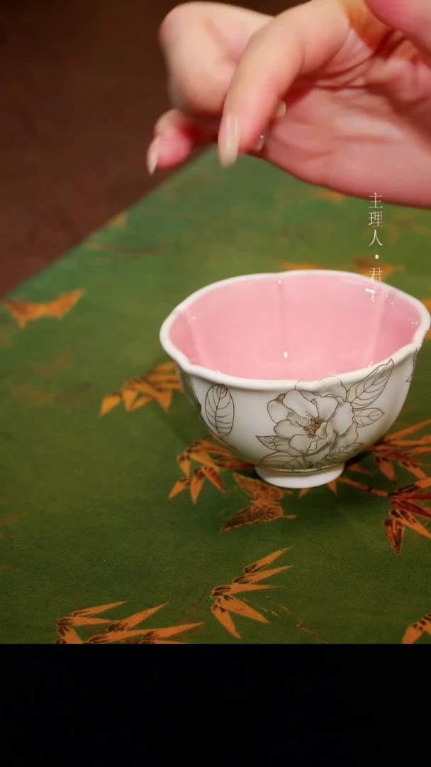 茶杯紫砂【宜景窑珍珠白系列】杯子