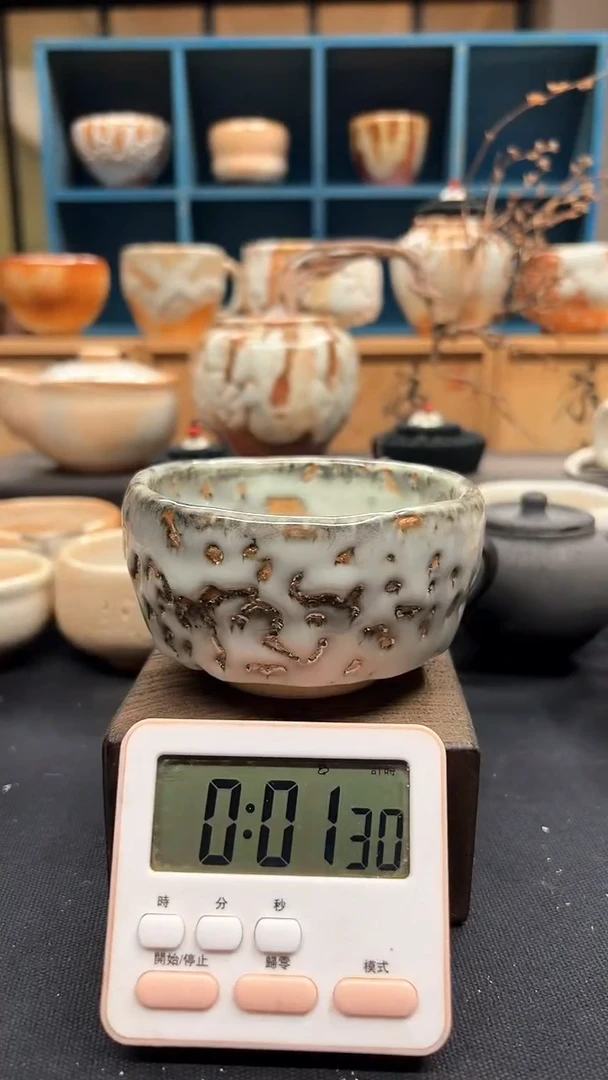 遇*音净窑手作柴烧志野 福利