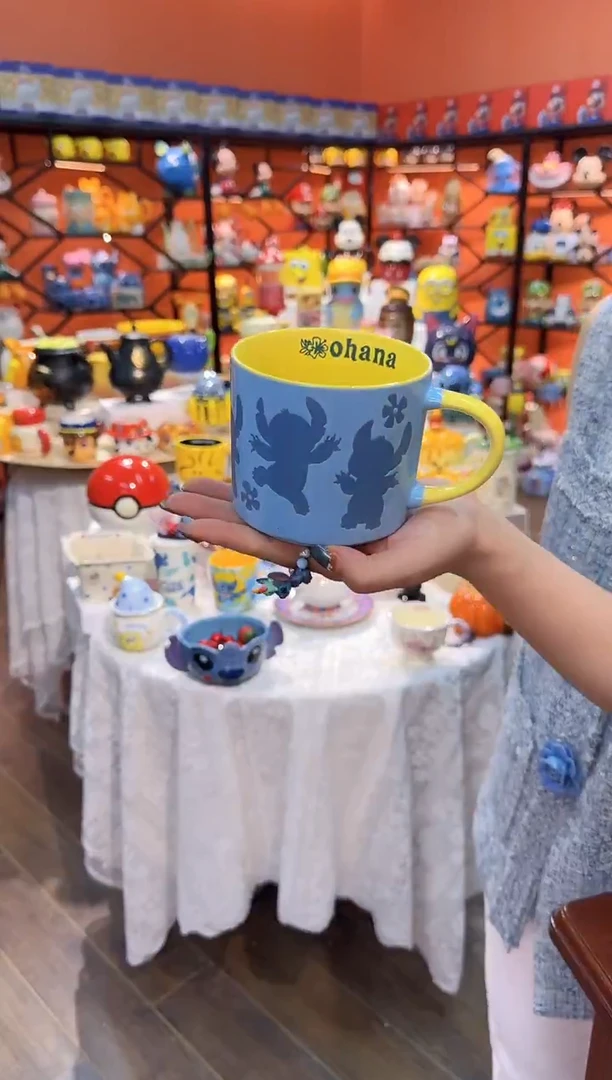 瓷片@@陶瓷杯史迪仔杯子