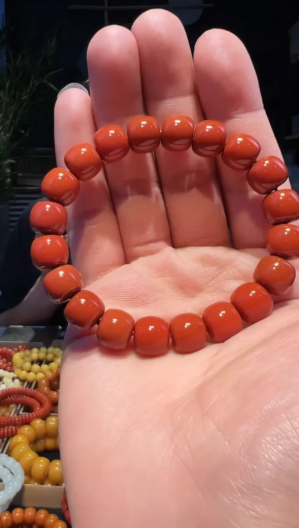 手串未镶嵌南红玛瑙11+老型