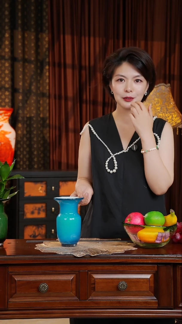 琉璃手工艺品小琉璃--蓝色