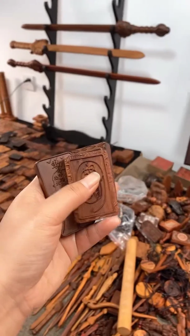 【闪购商品】木枣木五路长条+金光配全文+紫微五雷随