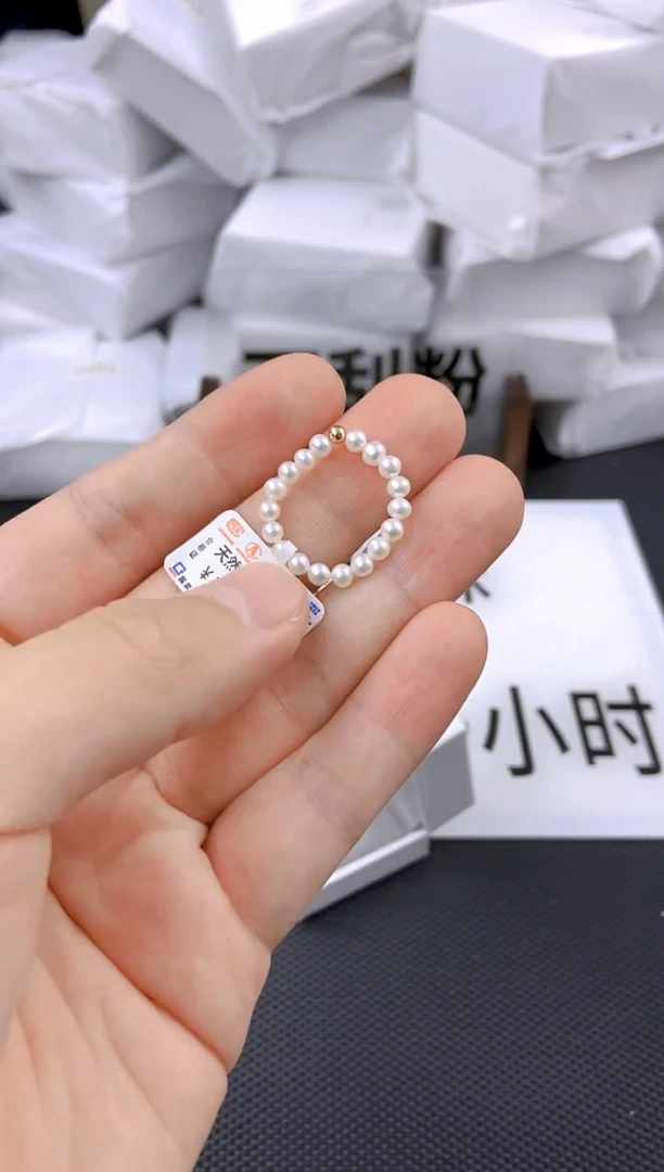 未镶嵌耳饰淡水珍珠jz1001