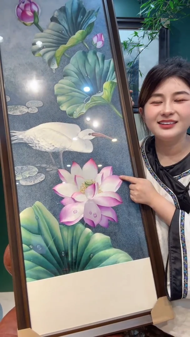 刺绣L****u非遗苏绣手工刺绣单面绣