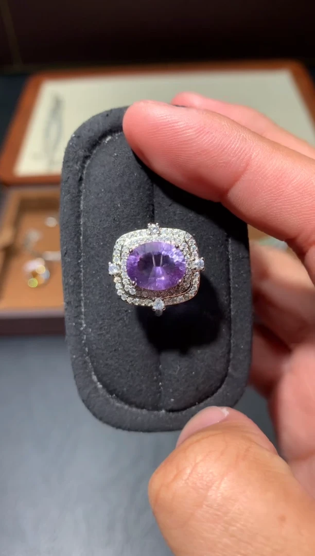 未镶嵌戒指水晶J39