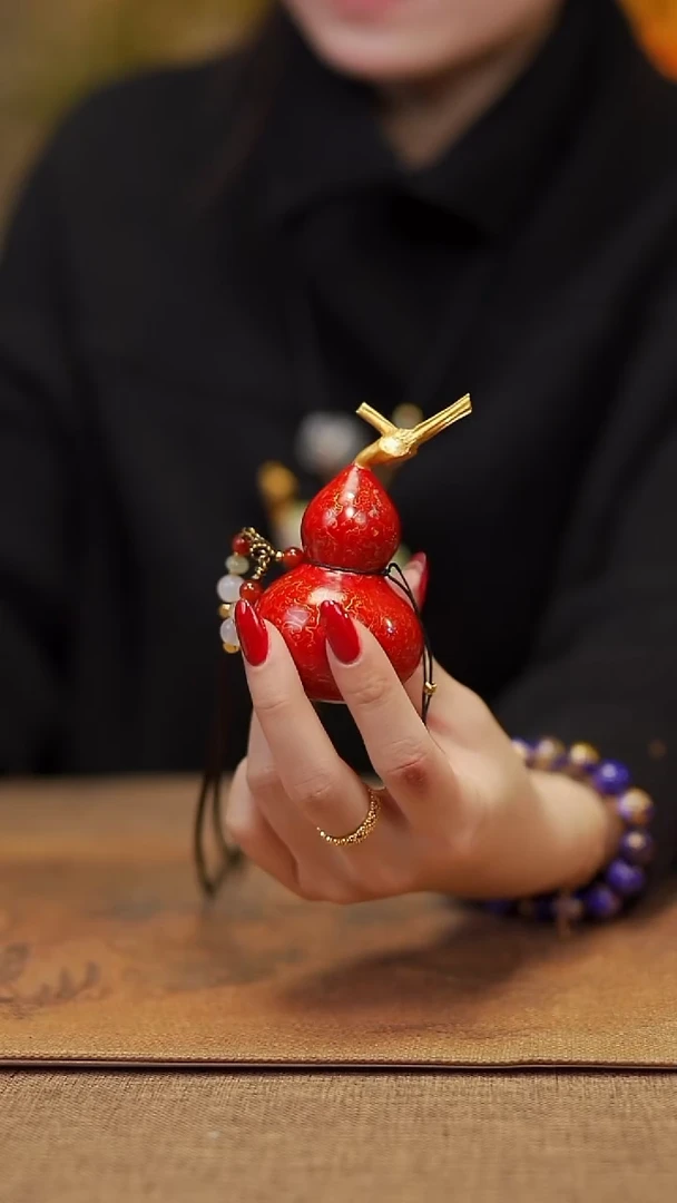 【闪购商品】251宴禾堂大漆脖挂葫芦138