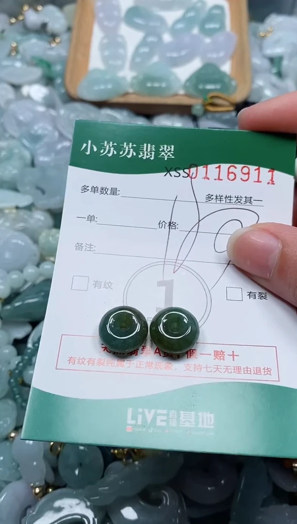 【闪购商品】翡翠颈饰未镶嵌闪购商品0116911