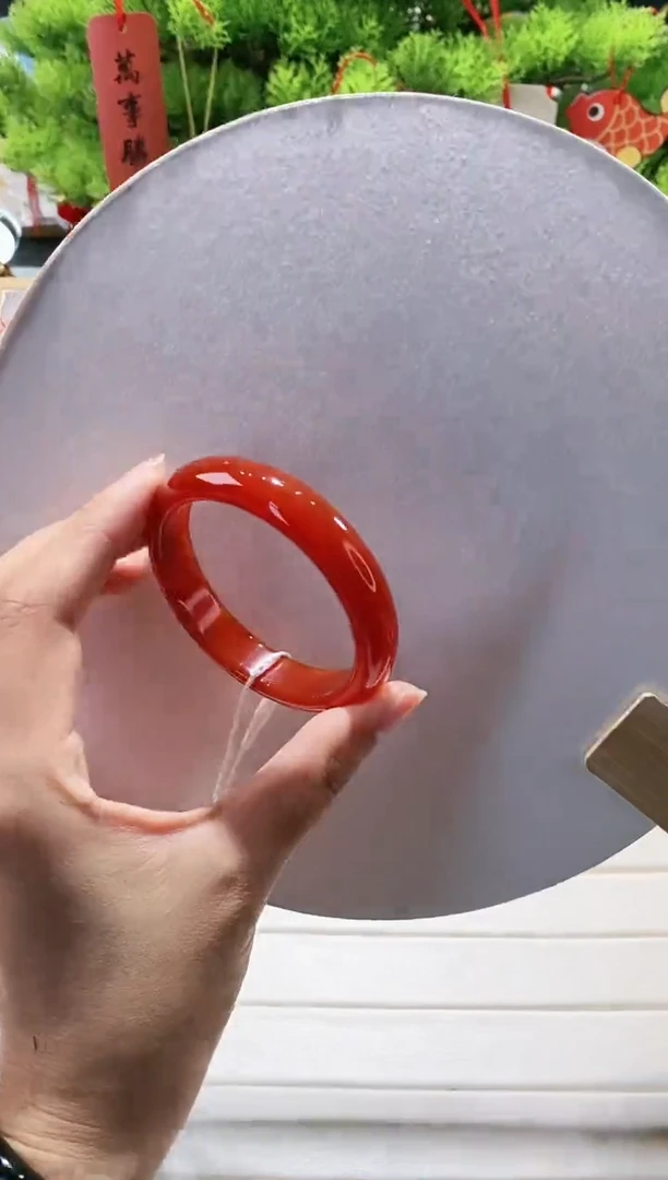 【闪购商品】玛瑙/玉髓手镯未镶嵌47-53.8