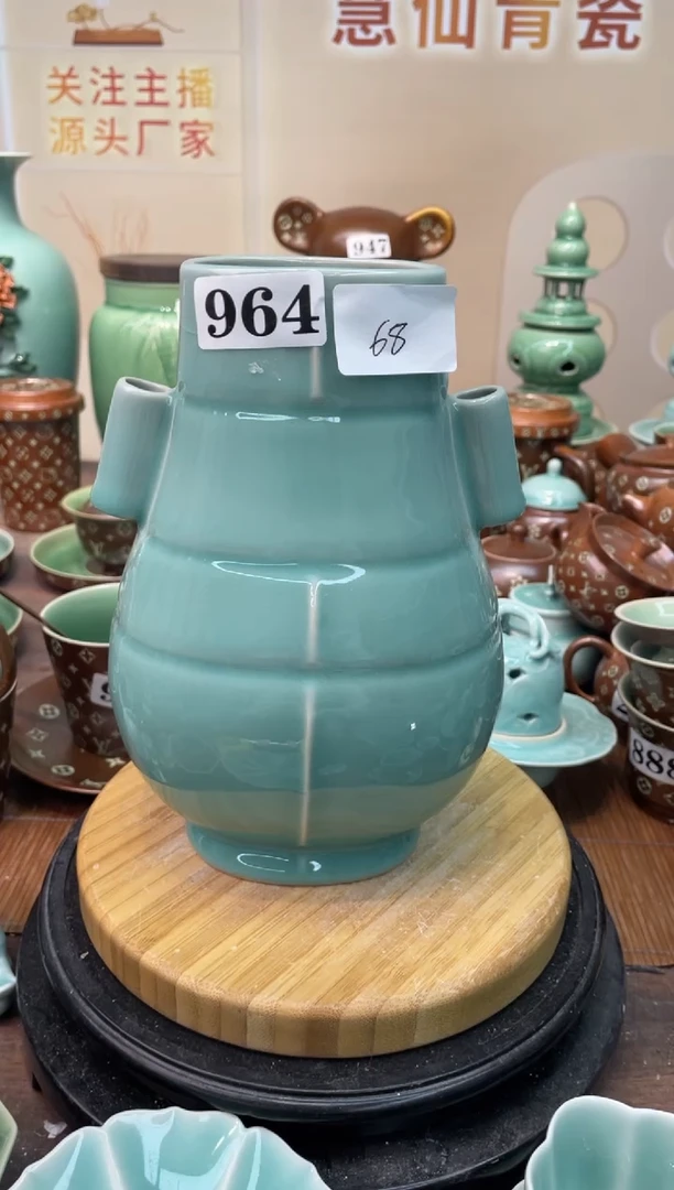 慧仙青瓷纯手工  源头厂家特价福利