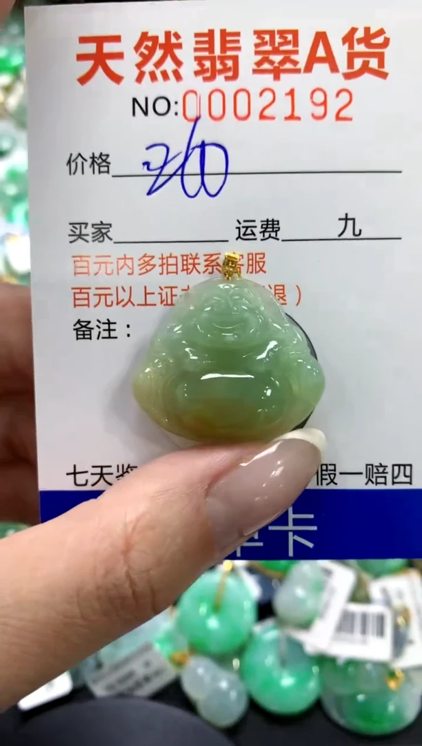 翡翠18K金镶嵌颈饰1111111111111111