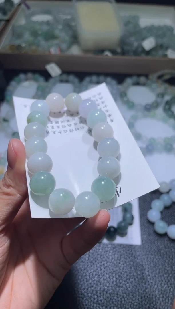 未镶嵌定制翡翠翡翠手串