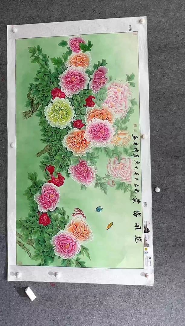 国画张传亭老师的作品3