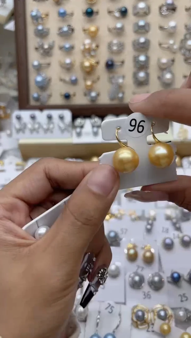 【闪购商品】淡水珍珠戒指银S925镶嵌0.0