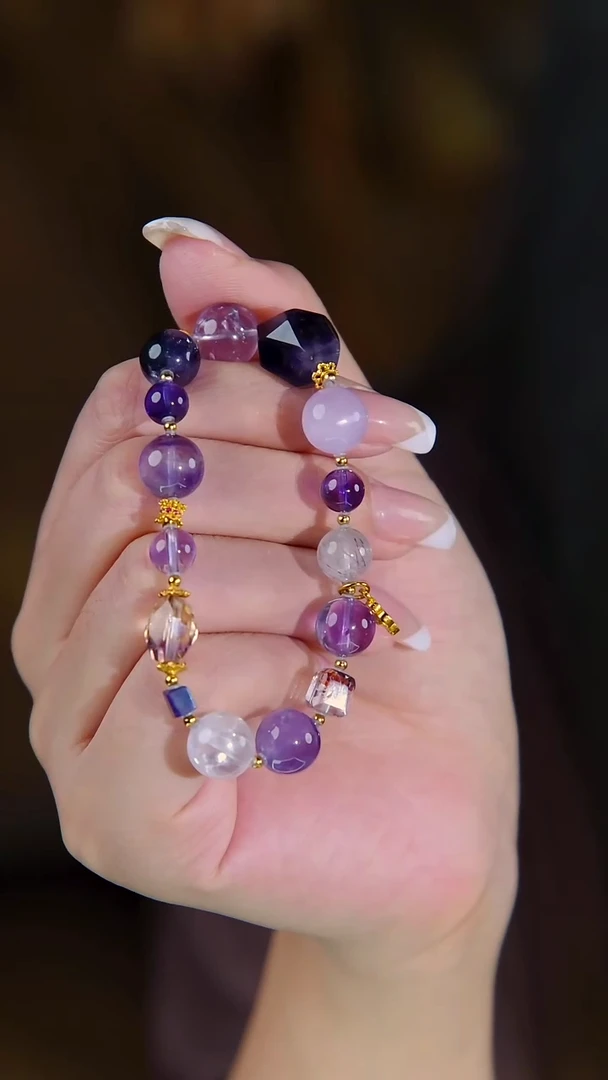 未镶嵌手链水晶超七设计款