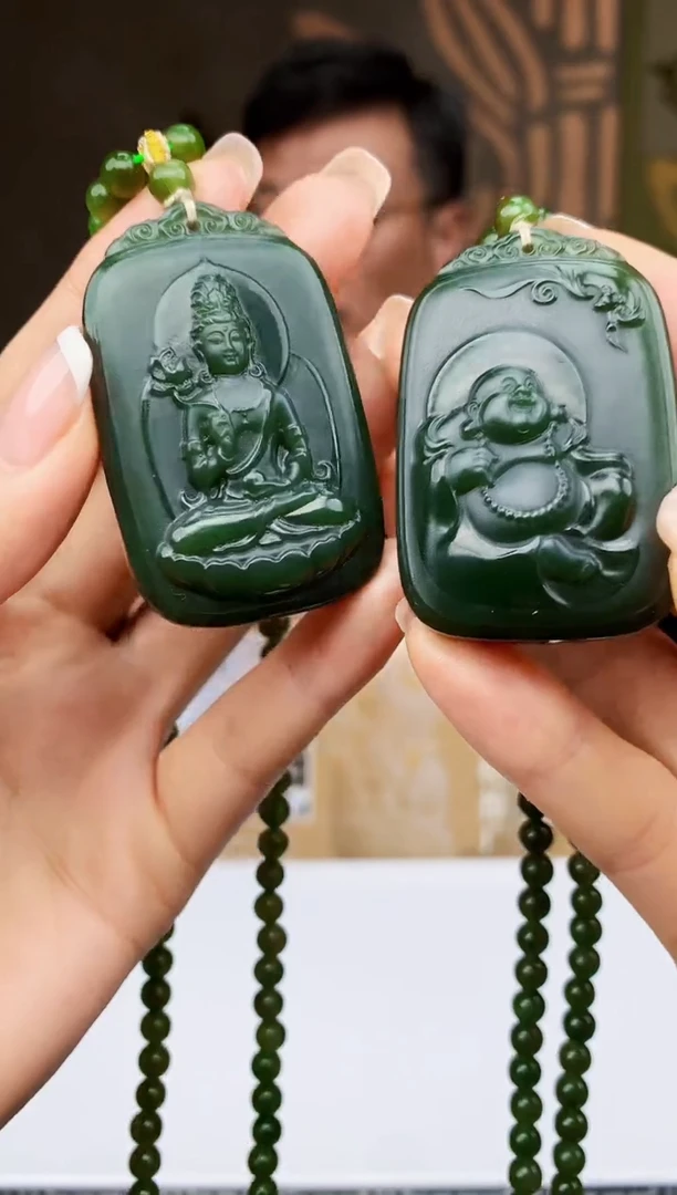 定制和田玉BOSS阳天然和田玉（拍一发一）