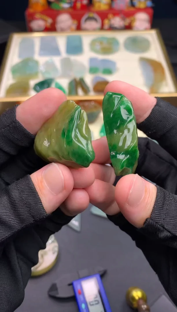 定制翡翠未镶嵌蒋* 天然翡翠裸石（含工费）