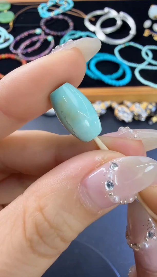 未镶嵌绿松石裸石H1129-3793-150